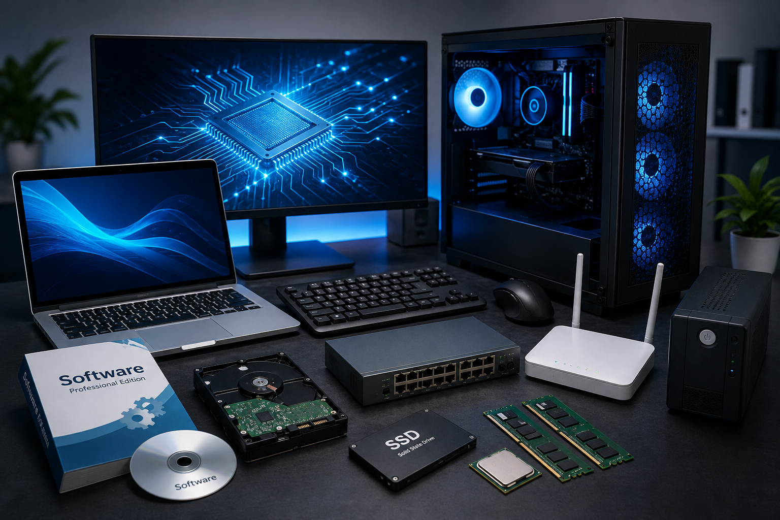 Computer Hardware & Software