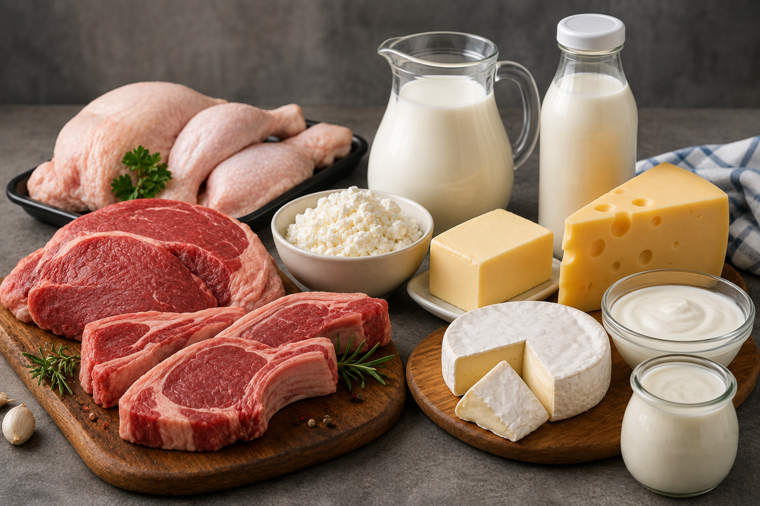 Meat & Dairy Products